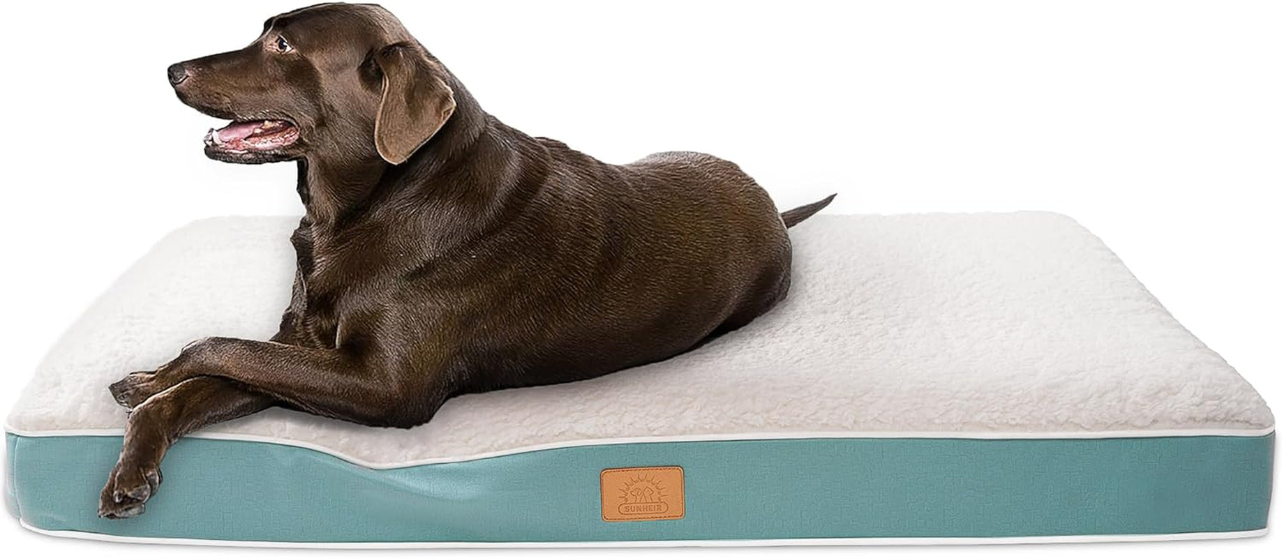 Deluxe Orthopedic Dog Bed, XL - Waterproof, Plush, Anti-Slip, Removable Cover