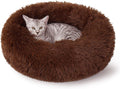 Small Calming Dog Bed - Anti-Anxiety, Washable, Fluffy, Waterproof, Anti-Slip Base