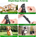 Wireless Dog Fence – 2-Dog Electric Fence System with Shock Training Collars, Vibration & Shock Settings