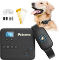 Wireless Dog Fence & Remote Training System for 2 Dogs, Non-GPS 2.4GHz with Beep, Vibration & Shock