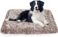 Soft Fluffy Anti-Slip Kennel Pad - Comfy Crate Mat for Small Dogs and Puppies