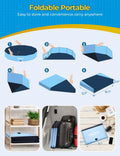 VISTOP XXL Foldable Dog Pool: Hard Plastic, Portable, 67