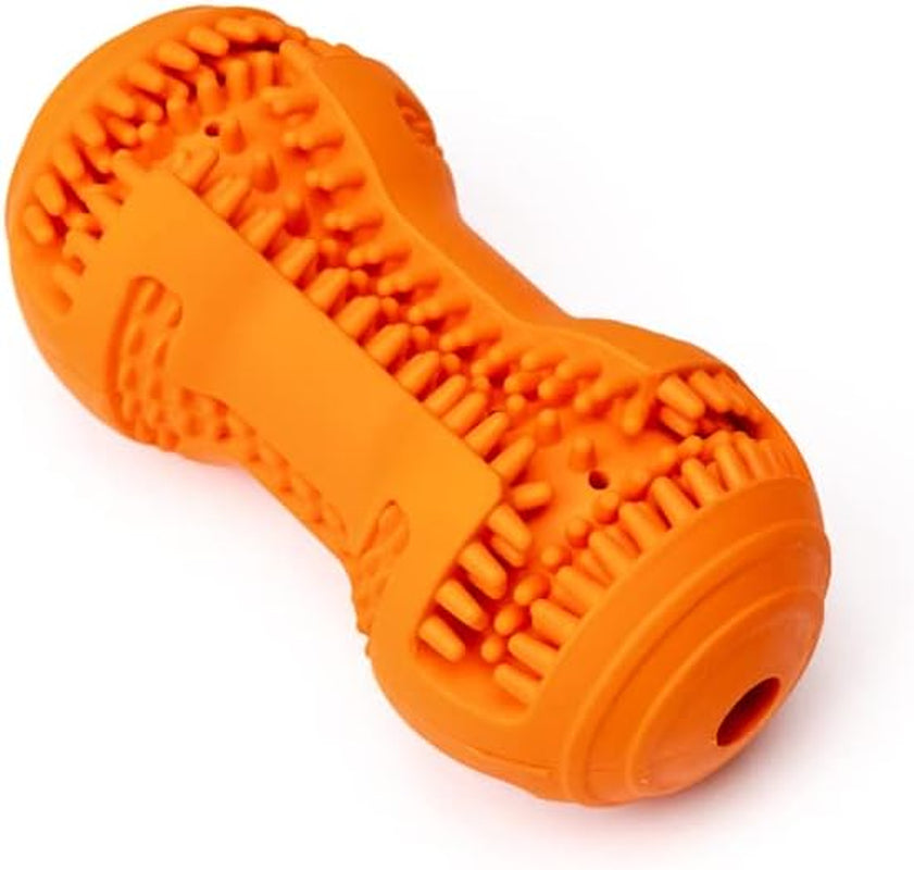 Fillable Dog Toy for Teeth Cleaning, Durable for Aggressive Chewers, Use with Peanut Butter or Toothpaste