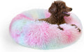 Small Calming Dog Bed - Anti-Anxiety, Washable, Fluffy, Waterproof, Anti-Slip Base