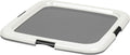 IRIS USA Pee Pad Holder – Non-Skid Leak Protection Tray, Secured Latches, Easy Clean Finish, Fits 20