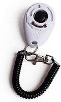 Ruconla 4 Pack Dog Training Clicker with Wrist Strap, Pet Training Clicker Set