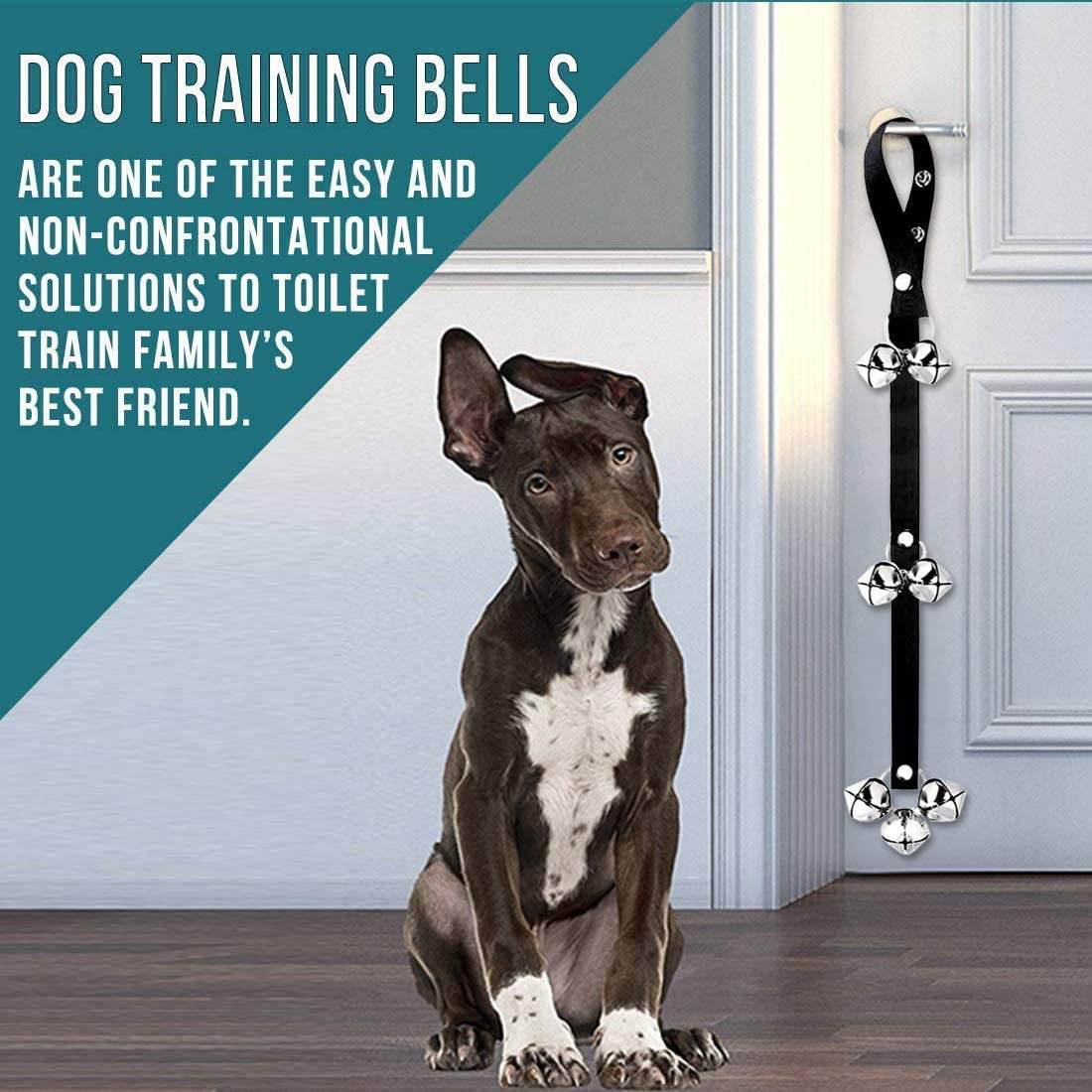 Bluetree Adjustable Dog Training Doorbells – 7 Extra Large Bells for Potty Training, Easy Housebreaking Solution for Puppies, Premium Quality