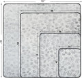 Qeils Reusable Washable Puppy Pads - 2 Pack Waterproof Non-Slip, Absorbent Training Mats for Crates, Playpens