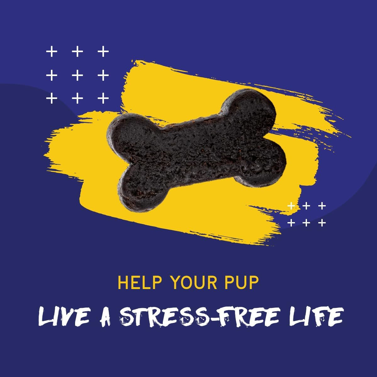 Pupgrade Anxiety Chews for Dogs - Meat Flavored Soft Chews, Natural Ingredients