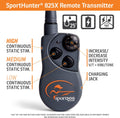 Sportdog Brand Sporthunter 825X - 1/2 Mile Range, Shock/Vibrate/Tone, Rechargeable Dog Training Collar