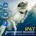 Waterproof Dog Shock Collar with Remote: Rechargeable, 3400FT Range, for All Breeds & Sizes