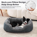 INVENHO Small Orthopedic Dog Bed - Washable, Anti-Slip for Small Dogs & Cats, 20