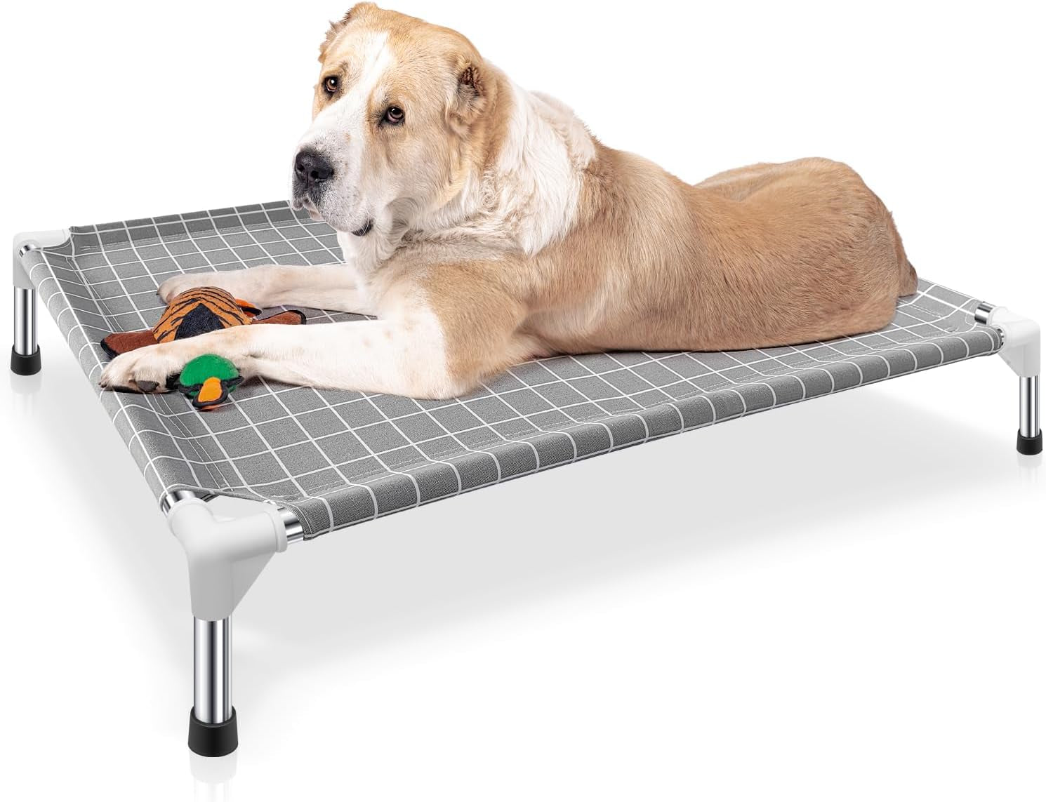 Elevated Pet Bed Dog Cot- Pet Bed for Small Dogs | Raised Dog Bed for Indoor and Outdoor Use for Small Pets