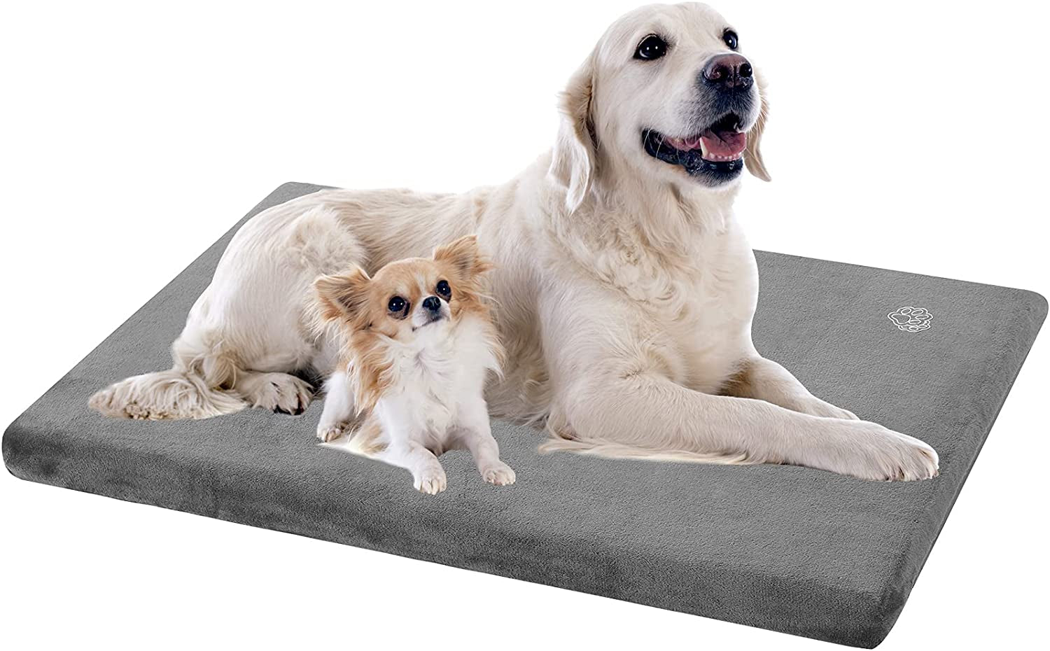 EMPSIGN Reversible XL Dog Bed Mat: Water-Resistant, Removable Washable Cover, 41x28x3 Inches