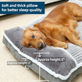 Cozy Dog Bed with Pillow: Soft Mattress for Small to Medium Dogs, Ideal for Crate & Kennel