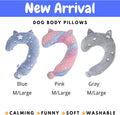 Glow in the Dark Dog Calming Pillow, Soft Cozy Question Mark Pillow, Machine Washable, Ideal for Nighttime Comfort