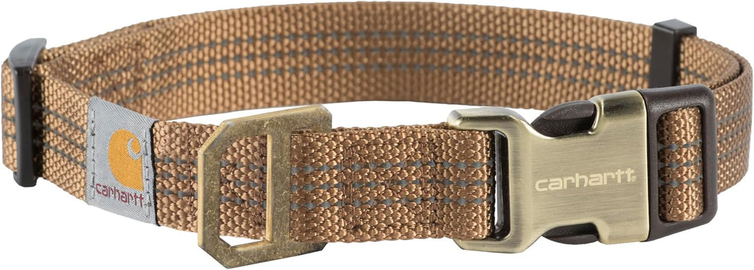 Carhartt Dog Collar - Brushed Brass Large, Various Sizes & Colors