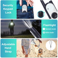 Wireless Dog Fence for 2 Dogs – 3500ft Range Electric Fence with Rechargeable Dog Shock Collar, 3 Training Modes, Flash Light, Waterproof
