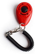 Ruconla 4 Pack Dog Training Clicker with Wrist Strap, Pet Training Clicker Set