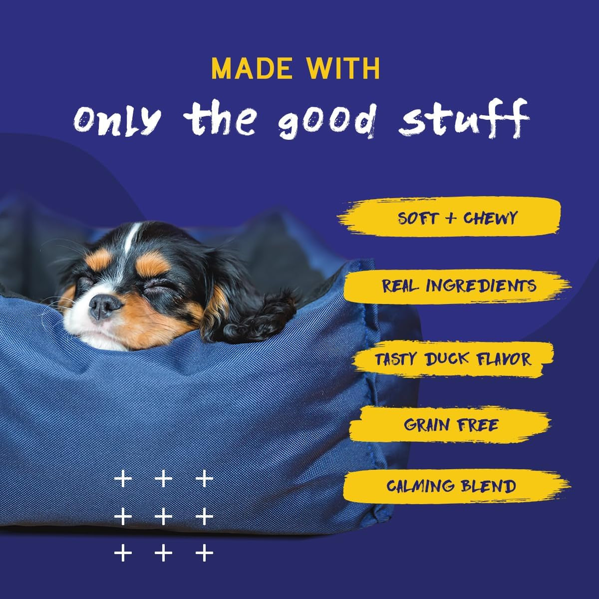 Pupgrade Anxiety Chews for Dogs - Meat Flavored Soft Chews, Natural Ingredients