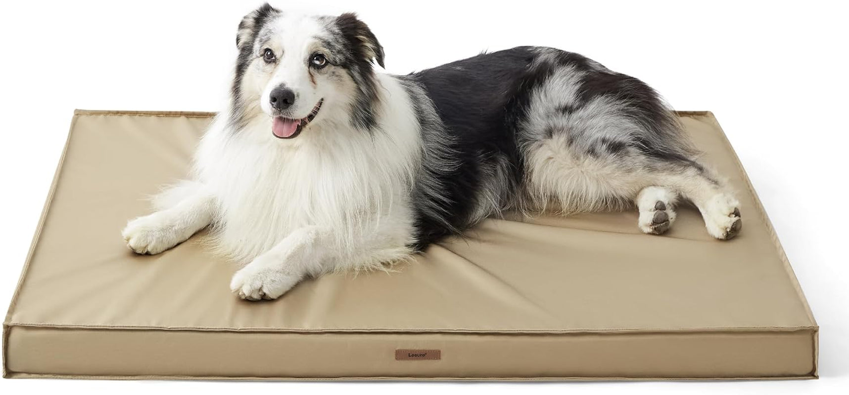 Lesure Outdoor Waterproof Orthopedic Dog Bed, Large, Washable - Oxford Fabric