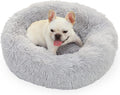 Small Calming Dog Bed - Anti-Anxiety, Washable, Fluffy, Waterproof, Anti-Slip Base