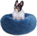 Small Calming Dog Bed - Anti-Anxiety, Washable, Fluffy, Waterproof, Anti-Slip Base