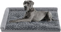 XL Washable Dog Bed with L-Shaped Bolster and Non-Skid Bottom for Large Dogs - 40x32 Inch