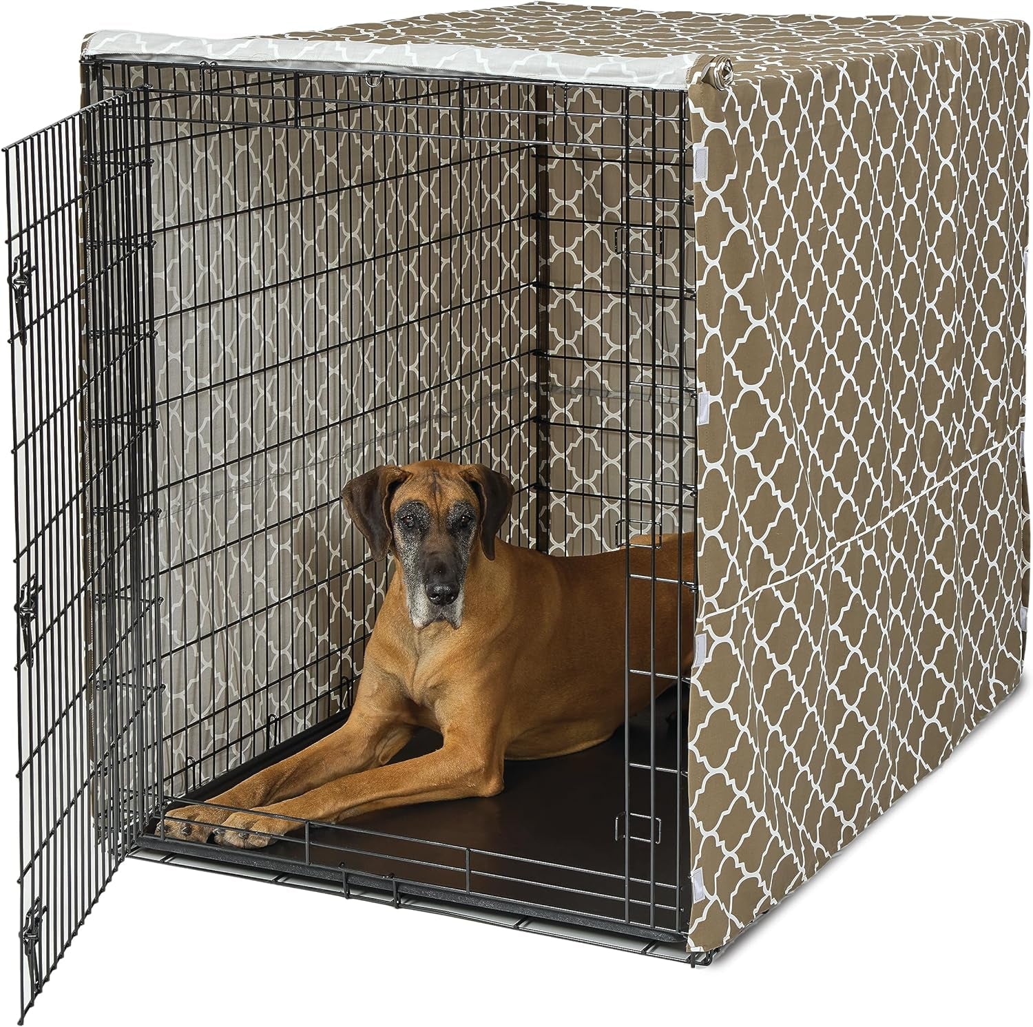 Midwest Homes Dog Crate Cover – Machine Washable Privacy Cover for Midwest Crates, Durable & Easy to Clean, Fits Standard Crate Sizes