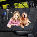 URPOWER Dog Car Seat Extender with Seat Cover: Waterproof Hammock, Mesh Window, Storage Pocket