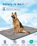 Large Dog Cooling Mat - Reversible Silicone Pet Cooling Pad, Durable & Washable, Ideal for Hot & Cold Use