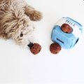 Zippypaws Milk and Cookies Burrow - Interactive Squeaky Hide and Seek Plush Dog Toy