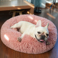 Small Calming Dog Bed - Anti-Anxiety, Washable, Fluffy, Waterproof, Anti-Slip Base