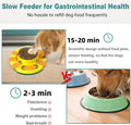 Interactive Slow Feeder Dog Puzzle Toys: 2-Level IQ Enhancing Treat Dispenser for All Breeds