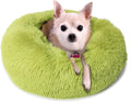 Small Calming Dog Bed - Anti-Anxiety, Washable, Fluffy, Waterproof, Anti-Slip Base