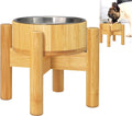 Elevated Dog Bowl Stand, Multi-Height Options, Raises Food & Water Dishes for Large Dogs