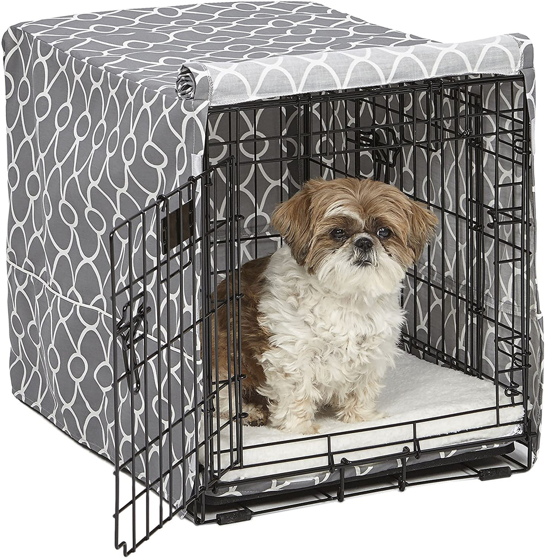 Midwest Homes Dog Crate Cover – Machine Washable Privacy Cover for Midwest Crates, Durable & Easy to Clean, Fits Standard Crate Sizes