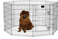 Midwest Foldable Metal Dog Exercise Pen – Portable Pet Playpen, Durable & Secure Outdoor/Indoor Dog Exercise Enclosure