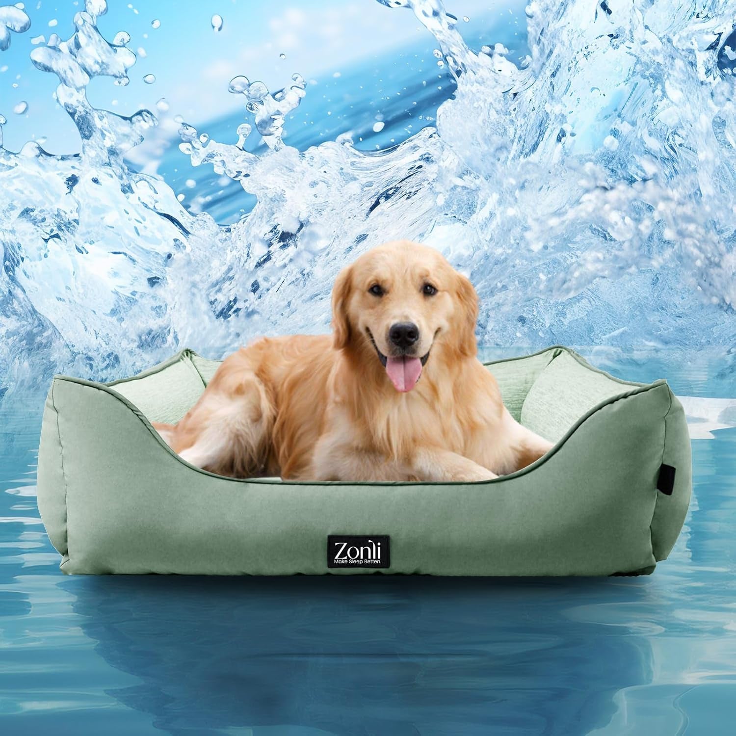 Large Dog Cooling Mat - Reversible Silicone Pet Cooling Pad, Durable & Washable, Ideal for Hot & Cold Use