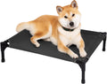 Elevated Outdoor Dog Cot, Waterproof, Breathable Teslin Mesh, Non-Slip, 42