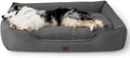 Bedsure Waterproof Dog Bed, Medium, All-Season Orthopedic Foam, Washable - 30x24x9