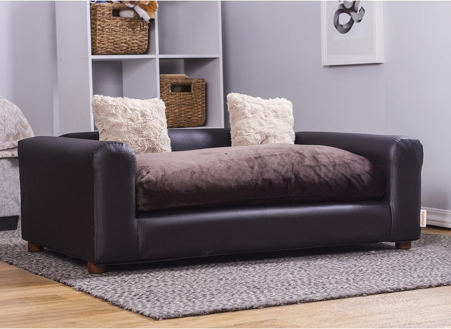 Premium Leatherette Pet Sofa – Various Colors, Comfortable and Stylish Dog Bed, Perfect for Home Furniture Integration