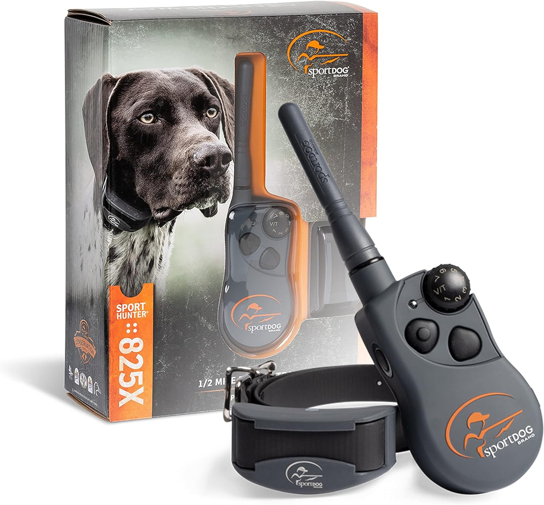 Sportdog Brand Sporthunter 825X - 1/2 Mile Range, Shock/Vibrate/Tone, Rechargeable Dog Training Collar