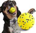 Durable Dog Tennis Balls - 4 Pack - Chew and Water Toy for All Dog Sizes