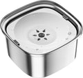 UPSKY Large No-Spill Dog Water Bowl, 3L Stainless Steel, Anti-Splash Design for Sloppy Drinkers