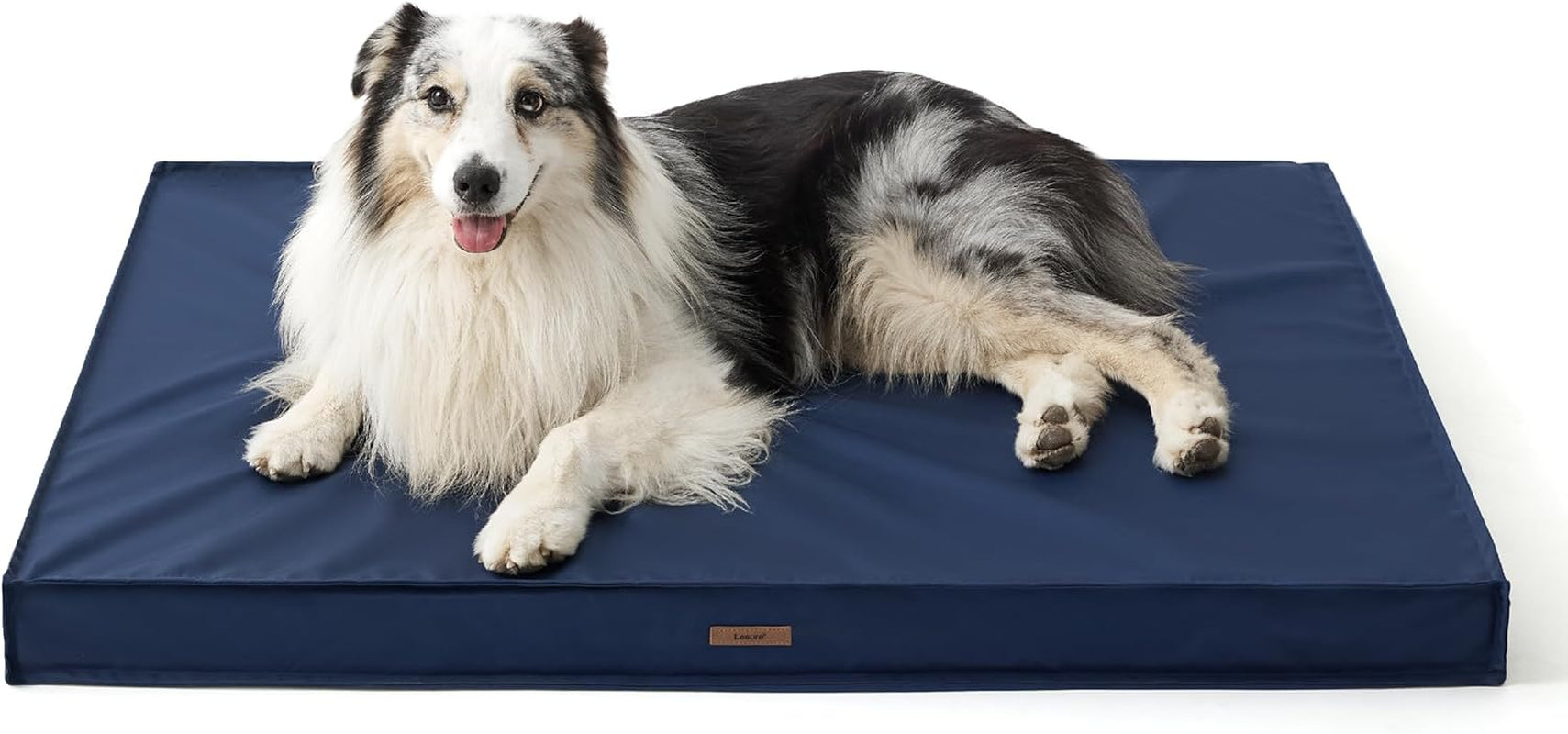 Lesure Outdoor Waterproof Orthopedic Dog Bed, Large, Washable - Oxford Fabric