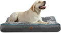 Bedsure Waterproof Large Dog Bed - 4 Inch Thick, Washable Cover, for Dogs up to 80lbs