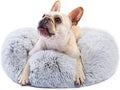 Small Calming Dog Bed - Anti-Anxiety, Washable, Fluffy, Waterproof, Anti-Slip Base