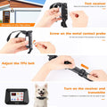 Wireless Dog Fence & Training Collar, 2-In-1 Containment System with Remote, Safe & Harmless Electric Boundary