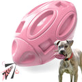 Squeaky Rubber Chew Ball for Aggressive Chewers - Durable and Almost Indestructible Pet Toy for Medium & Large Dogs